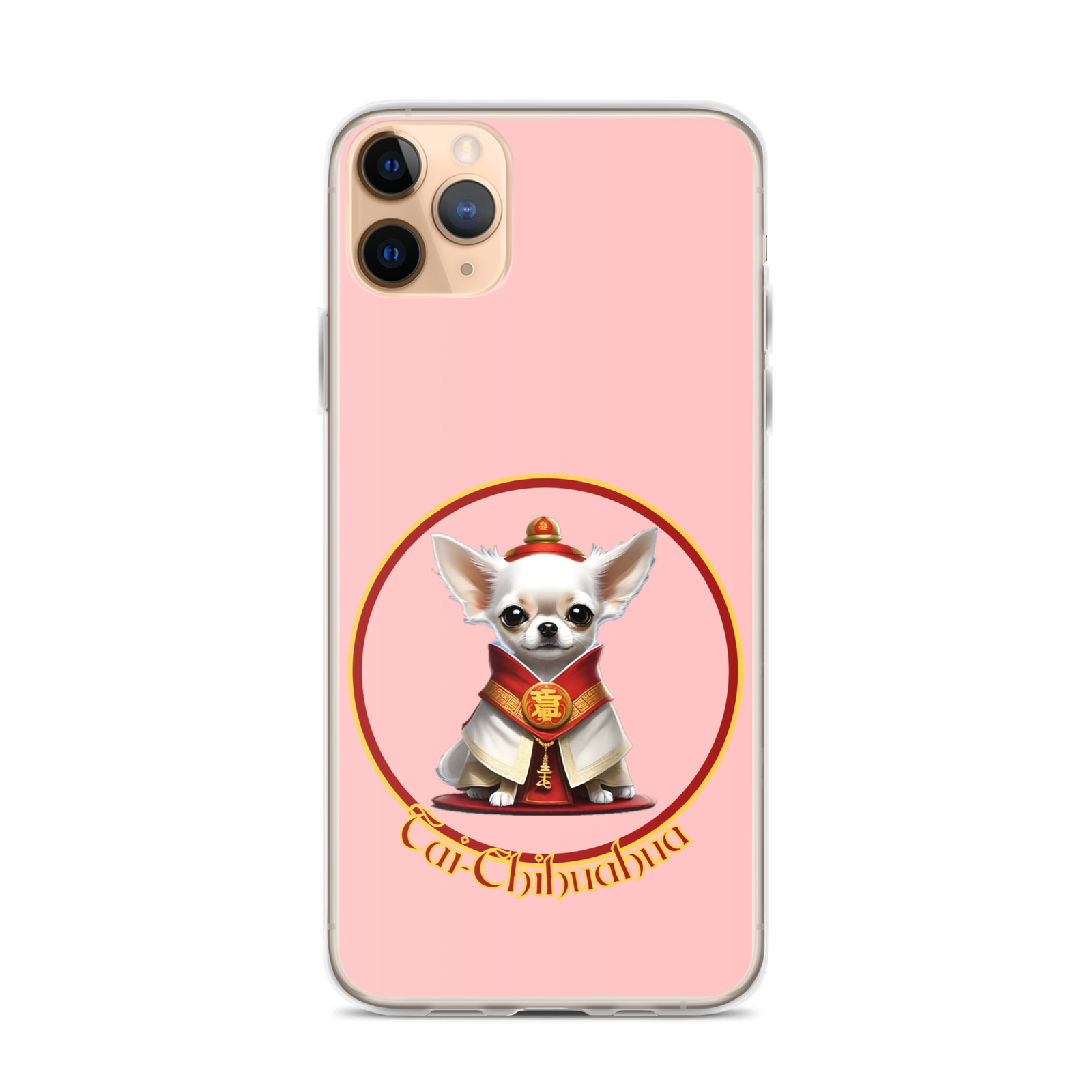 “Tai-Chihuahua” Case for iPhone® Chihuahua China Taiwan Tai-Chi Cute Dog Pet