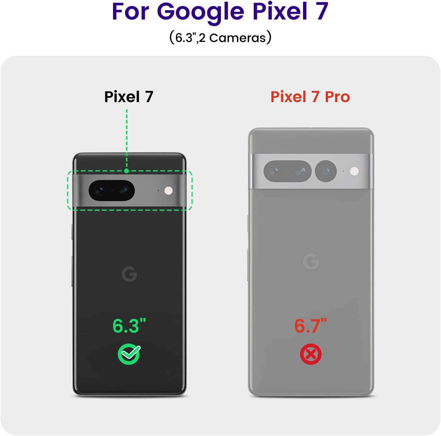 Cover For Google Pixel 7 OtterBox Defender Series Case – Black
