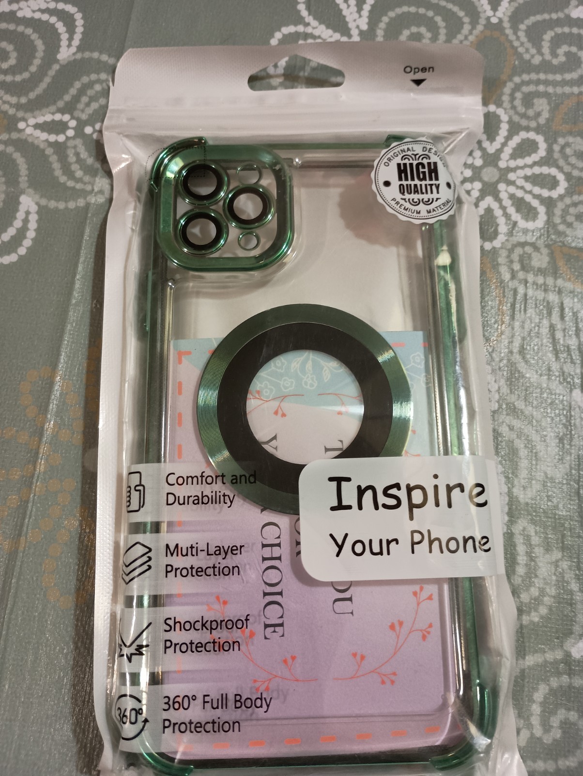 For iPhone 11 Pro Max Phone- Shockproof Slim Cover Plastic Case-New-Case Only