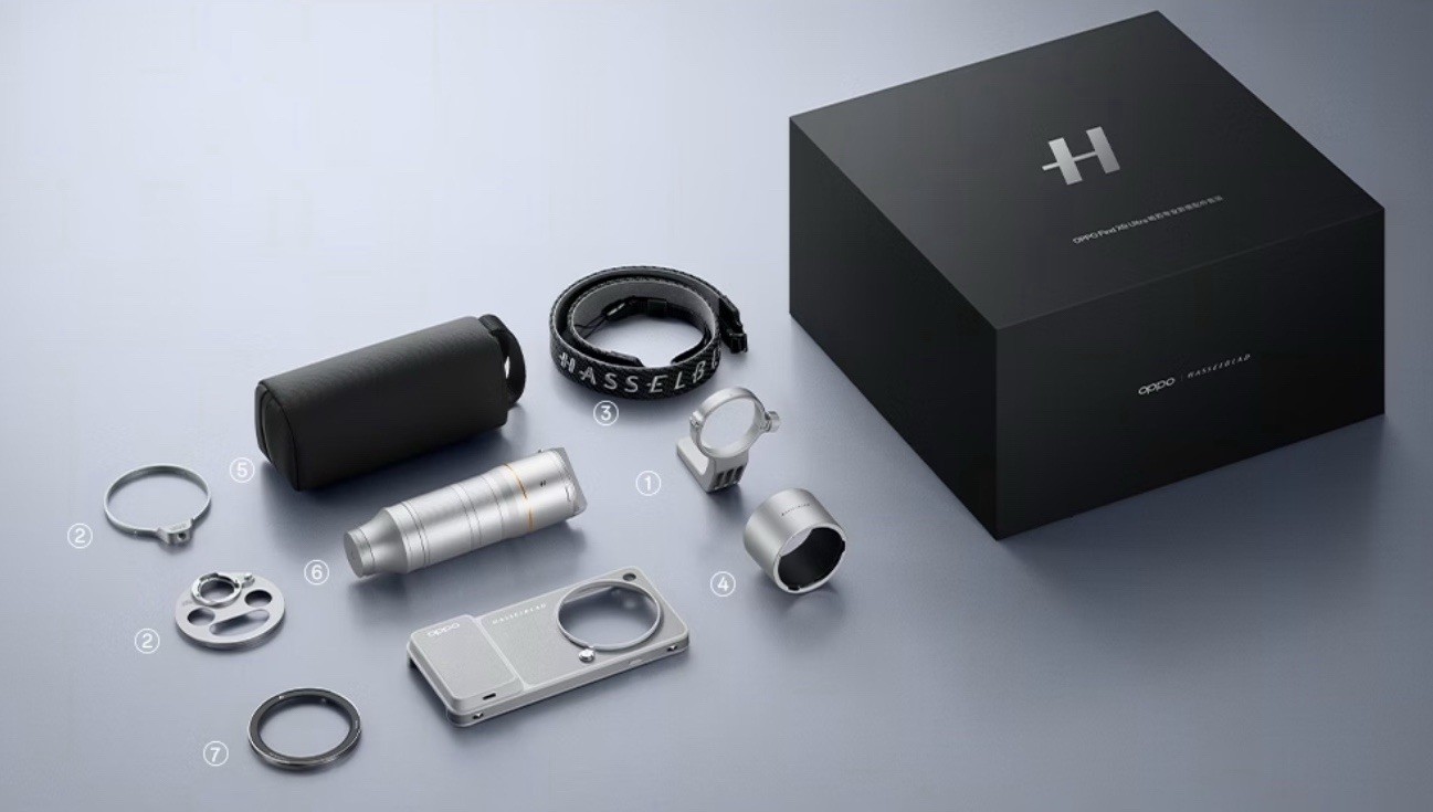 OPPO Find X9 Ultra Hasselblad Professional Photography Accessory Kit Silver