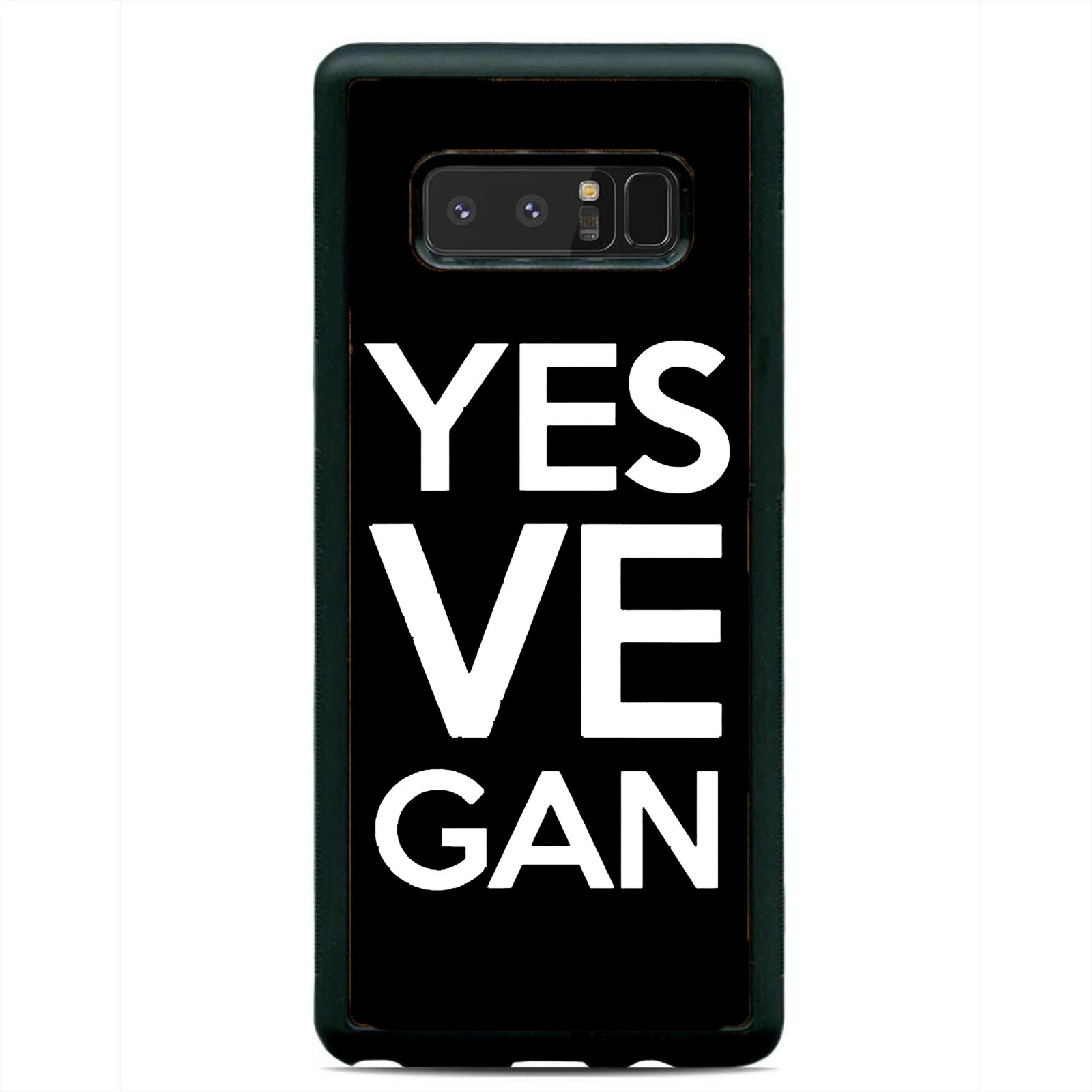 Yes Vegan Animal Care Case Cover For Samsung Galaxy S23 S22 Plus Ultra S21+ S20