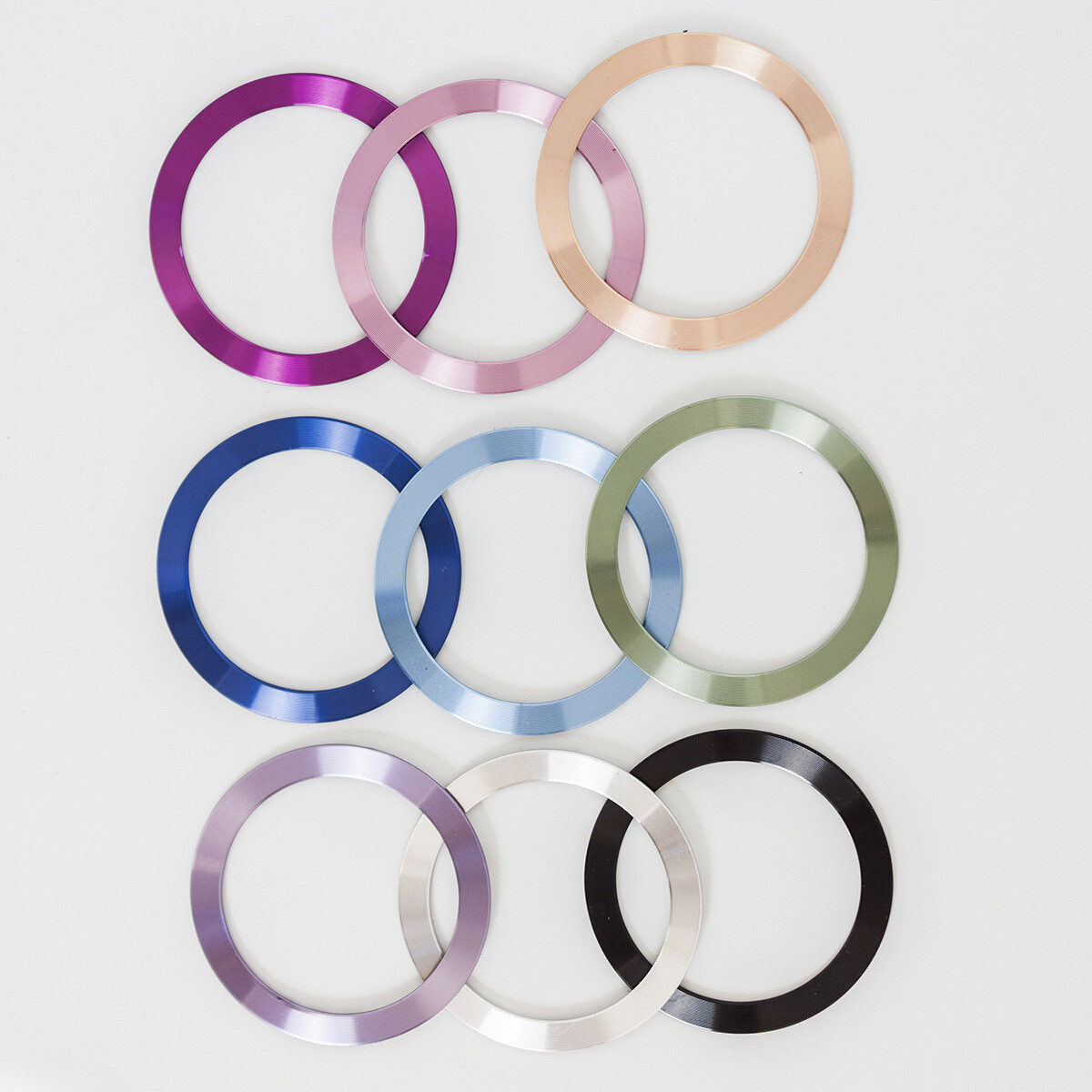 Metal Rings Sticker Wireless Universal Compatible with MagSafe Wireless Charger